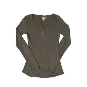 Deep green Mossimo babydoll top